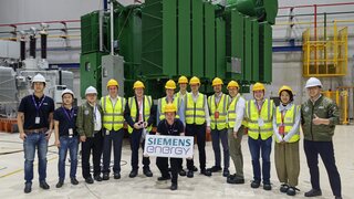 Netze BW delegation visits Siemens Energy